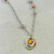 Lemon Queen Sunflower Necklace Artisan Made in the USA Per Pc