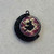 Season of the Witch Spinner Pendant Hand Poured Glitter Resin Black Moon 39x34mm Per Pc