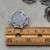 30x24mm Halloween Jack O Lantern Glitter Resin Charms Filigree Antique Silver Plated Per Pair