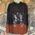 Dancing Skeletons Plaid Flannel Halloween Distressed Bleached Button Down Top The Whiskey Wrangler