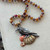 Poe Raven Halloween Hand Knotted Necklace Per Pc