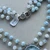 Winter Stag Deer Buck Beaded Chain Multi Strand Necklace Per Pc