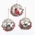 Cardinal in Birch Nest Ball Ornament Christmas Glitter Resin 4 Inch Per Pc