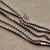 2mm White Pearl Rhinestone Cup Chain Chain Silver Plated Q1 Foot