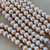 12x10mm Large Hole Freshwater Pearl Beads Pale Rose Q20 Per Strand