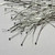 2.75 Inch Ballpins 24 Gauge Antique Silver Plated Alloy Ball Headpin Q100 Per Pkg