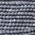 Charcoal Black Dragon Agate 8mm Matte Smooth Round Semi Precious Stone Beads Per Strand