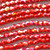 Red AB 4mm Faceted Bicone Chinese Crystal Glass Beads per Strand