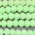 Matte Honeydew 10x8mm Faceted Rondelle Chinese Crystal Glass Beads per Strand