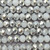 Silver Nettle CAL 8x6mm Faceted Rondelle Chinese Crystal Glass Beads per Strand