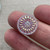 18mm Czech Glass Cabochon Crystal AB Q1 Per Pc