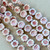 12mm Flower 5 Petal Window Cut Czech Glass Beads Dusty Rose Picasso 12Pcs Per Strand