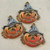 Zucca Hand Painted Scarecrow Jack-O-Lantern Pumpkin Pendant Per Pc