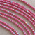 4mm Opaque Pink AB Faceted Fire Polish Czech Glass Round 50 Beads Per Strand