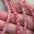 6mm Fire Polish Czech Glass Faceted Round Crystal Rosaline Marble 25 Beads Per Strand