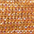 6x4mm Brown AB Rondell Chinese Crystal Glass Beads  - per strand