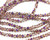 Wild Orchids 6x4mm Rondelle Chinese Crystal Glass Beads Per Strand