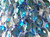 Blue Heliotrope Crystal Large Pear Teardrop Drop 23x17mm Chinese Crystal Glass Beads Per Strand
