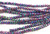 8x5mm Metallic Purple Vitrail Rondell Chinese Crystal Glass Beads  - per strand