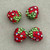 14x13mm Strawberry Beads Crystal Pave Shamballa Rhinestone Q4 Per Pkg