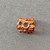 6x9mm Rectangle Solid Copper Beadcap Q12 Per Pkg