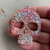 Willard Sugar Skull Pendant Halloween Skull Artisan 65x46mm Per Pc