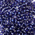 Color Lined Montana Sapphire Size 11/0 Delica Seed Beads per Tube