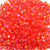 Matte Light Red AB Size 11/0 Delica Seed Beads per Tube