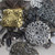 Filigree Assortment Random Mixed Metals Plated Iron Multi Size Q60 Per Pkg