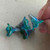 Galaxy Artisan Lucite Acrylic Flower Trumpet Beads 24x22mm Hand Painted Q4 Per Pkg
