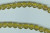Gold Faceted Onion Glass Beads - per strand