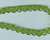 Olive Green Faceted Onion Glass Beads - per strand