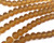 Topaz 10x8mm Rondell Sea Glass Beads - per strand