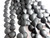 Black 12mm Coins Sea Glass Beads Per Strand