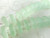 Chrysolite 13x6mm Ruffled Disc Sea Glass Beads Per Strand