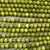 Olivine Faceted 6mm Round Cat's Eye Beads Per Strand