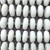 White Disc 12x5mm Sea Glass Beads Per Strand