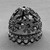 Large Tassel Filigree Bell Bead Caps 19x22mm Gunmetal Plated Q10 Per Pkg