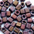 TOHO Matte Mauve Mocha 4mm Cube Glass Seed Beads per Tube