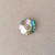 Blue Zircon Shimmer Faceted Marguerite Flower Spacer Bead Chinese Crystal 10mm Q10 Per Pkg