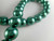 Teal 17x11mm 14x13mm Small Nugget Sea Glass Frosted Beads per Strand