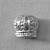 Puffy Crown Bead Caps 10x8mm Antique Silver Plated Alloy Q6 Per Pkg