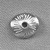 Wavy Oval Spacer Beads 10x9mm Antique Silver Plated Alloy Q50 Per Pkg