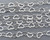 Shiny Silver Plated Brass 5x7x0.5mm Soldered Flat Heart Jewelry Chain per Foot