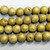 Venetian Aurum 8mm Round Titanium Coated Druzy Quartz Agate Semi Precious Beads Per Strand