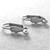 Shell Leverback Earwires Earrings 18x12mm Stainless Steel Q10 Pair Per Pkg