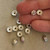 5mm Crystal AB Rondelle Preciosa Beads Silver Plated Czech Q20 Per Pkg