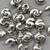 Crimp Covers 4mm Antique Silver Plated Alloy Q100 Per Pkg