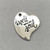 It Is Well With My Soul Heart Charms 14x20mm Antique Silver Plated Alloy Q6 per Pkg