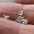 2mm Cup Chain Ends Silver Plated Alloy 5x2mm 100Pcs Per Pkg